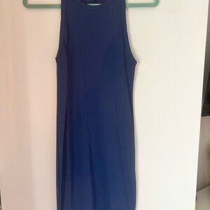 Blue Sleeveless Dress